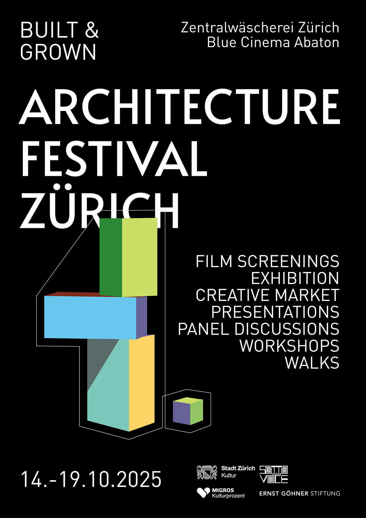 Poster Architecture Festival Zurich 2025_s
